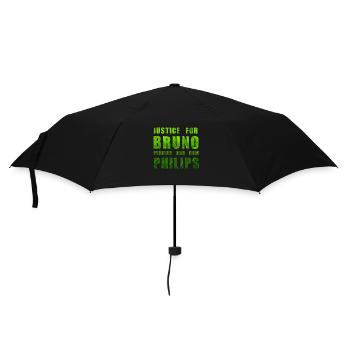 Justice for Bruno and Philips - Umbrella (small) - black - Front