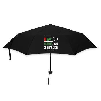Naturopathe a besoin de pression t-shirt homme - Parapluie standard - noir - Devant