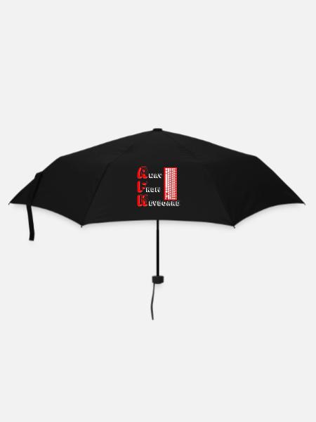 AFK | Away from keyboard - Umbrella (small) - black