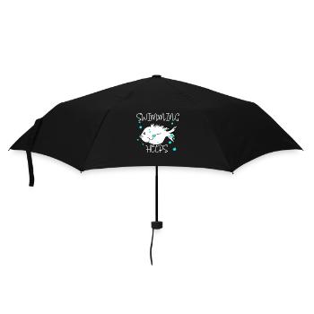 Schwimmen - Wasser - Regenschirm (klein) - Schwarz - Vorne