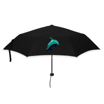 Dauphin - Parapluie standard - noir - Devant