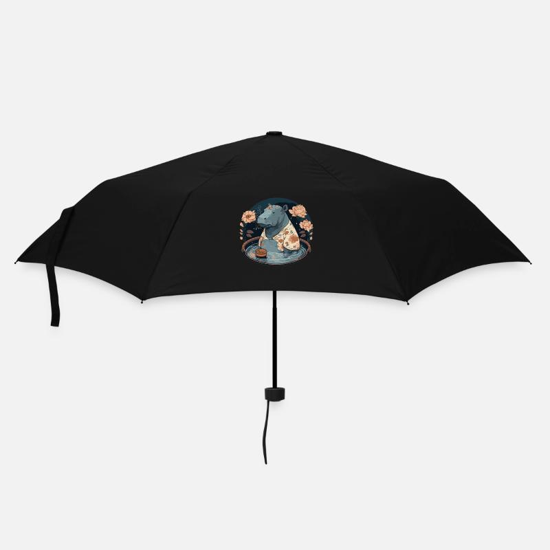 hippo 2 - Parapluie standard - noir