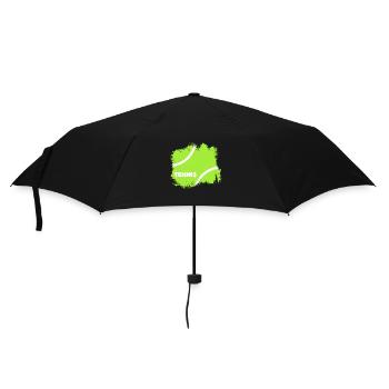 Tennis Matchball Court de tennis « fuzzy ball » - Parapluie standard - noir - Devant