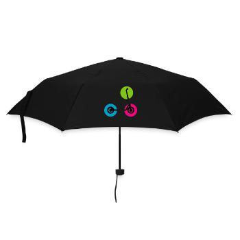 E-Scooter Scooter - Umbrella (small) - black - Front