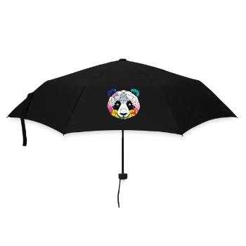 Art Nouveau Panda - Umbrella (small) - black - Front