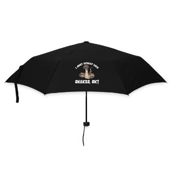 Ball Python Snake King Python - Umbrella (small) - black - Front