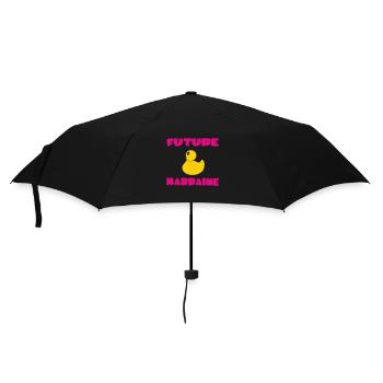 ZUKÜNFTIGE TANTE - Regenschirm (klein) - Schwarz - Vorne