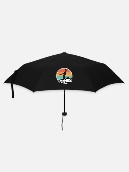 Vamos basketball rétro - Parapluie standard - noir