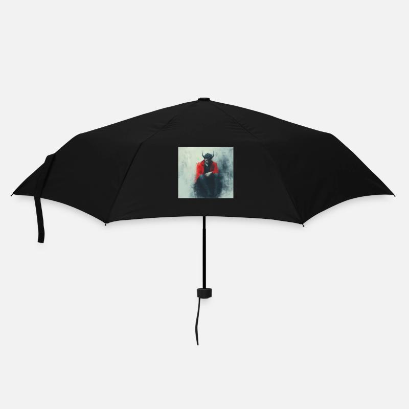 Devil - Umbrella (small) - black