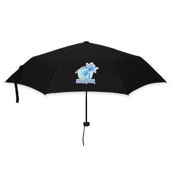 Vacances Équateur - Parapluie standard - noir - Devant