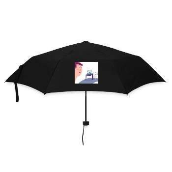 Autistic Art - Securities - Umbrella (small) - black - Front