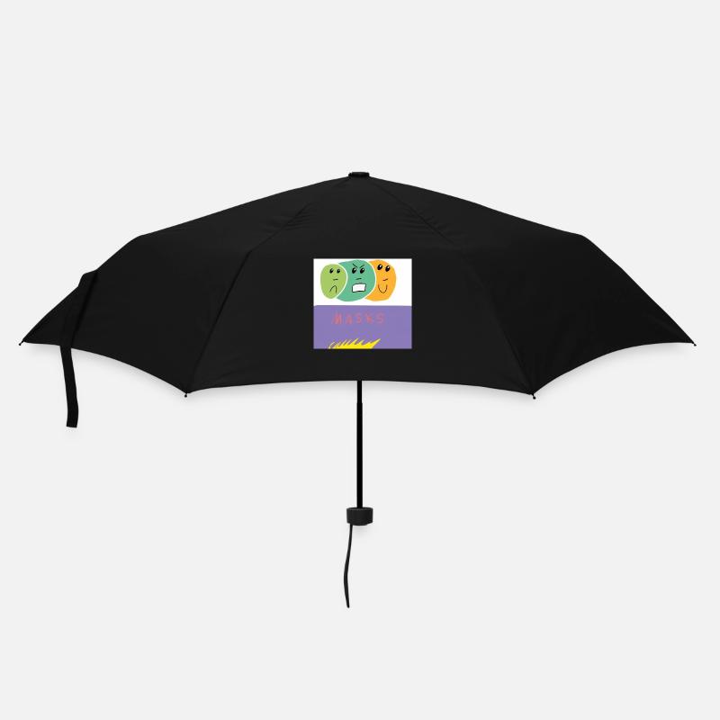 Autistic Art - Masks - Umbrella (small) - black