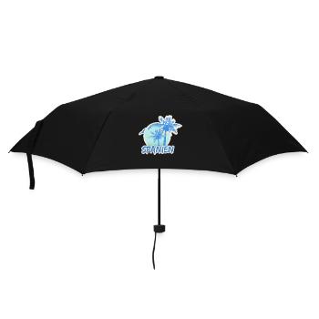 Spanien - Regenschirm (klein) - Schwarz - Vorne
