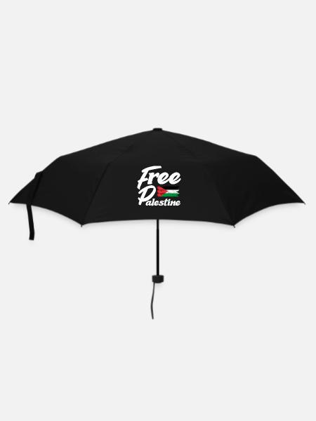 Palestine flag - Umbrella (small) - black