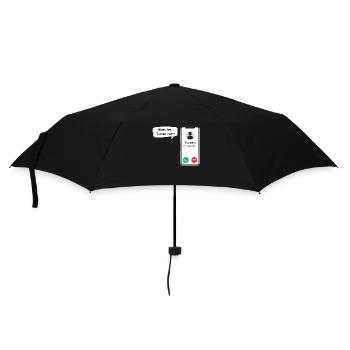 Gymnastics Calls - Sports Saying - ApriNoeScor - Umbrella (small) - black - Front