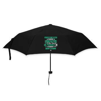 St. Stephan, Fußball, Socer, Verein, Fußball, - Regenschirm (klein) - Schwarz - Vorne