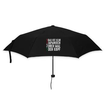 Italie Vaffanculo italien - Parapluie standard - noir - Devant