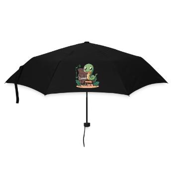 Snake Pianist - Umbrella (small) - black - Front