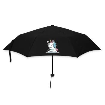 Mystical Meditation - Umbrella (small) - black - Front