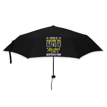 Medicinal Herbs Nature Healthy Doctor - Umbrella (small) - black - Front