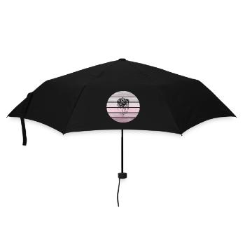 Rose, Flower, Vintage, Retro, Forest, Gift - Umbrella (small) - black - Front
