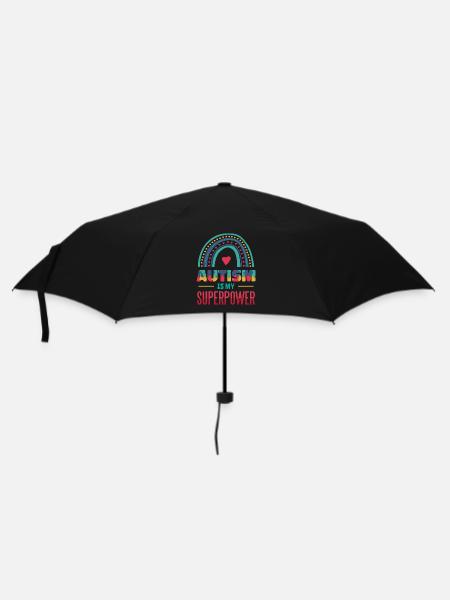Autism is My Superpower - Umbrella (small) - black