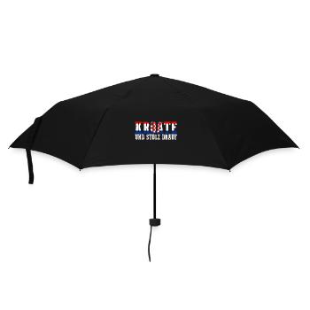 Croate Croate Croatie - Parapluie standard - noir - Devant