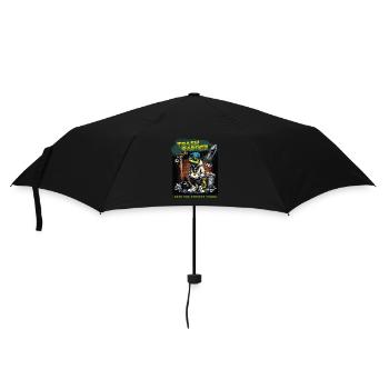TRASH RAPPER Lizard - Parapluie standard - noir - Devant