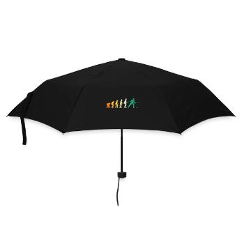 Eishockeyspieler Evolution Eishockey - Regenschirm (klein) - Schwarz - Vorne