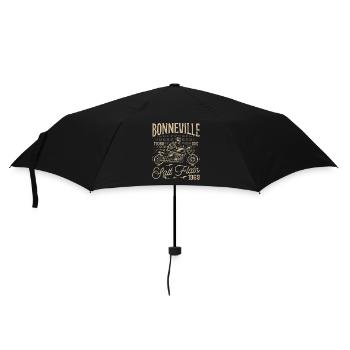 Bonneville Salt Flats Moto Racing Vintage - Parapluie standard - noir - Devant