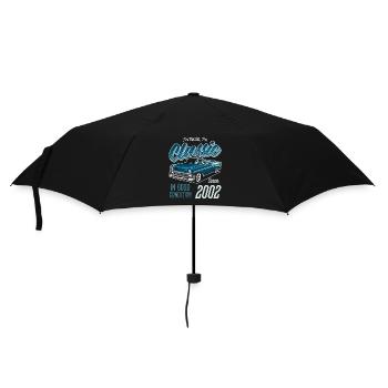 I'm Not Old I'm Classic Car Vintage Born In 2002 - Umbrella (small) - black - Front