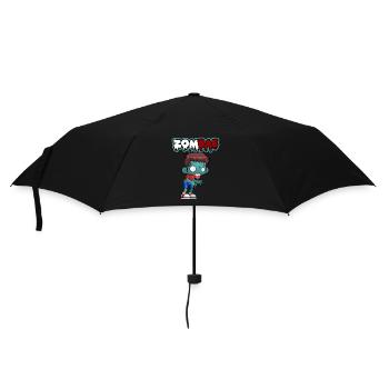 Drôle ZomBAE Zombie Halloween - Parapluie standard - noir - Devant