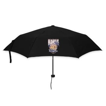 Hawaii Aloha Retro Holiday Island Gift USA - Umbrella (small) - black - Front