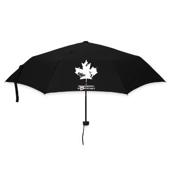 Canada, this country is not for sale - Regenschirm (klein) - Schwarz - Vorne