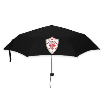 Coat of arms with Florence lily and Medici balls - Umbrella (small) - black - Front