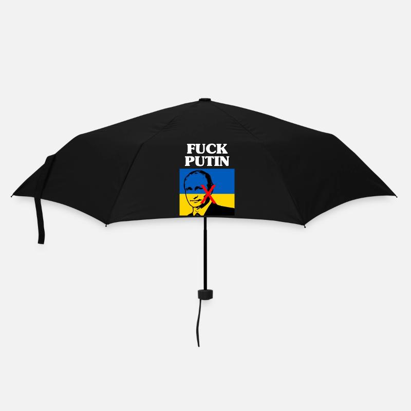 Ukraine Poutine - Parapluie standard - noir