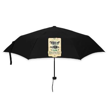 Zebras Wildlife Safari Namibia Africa Adventure - Umbrella (small) - black - Front