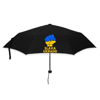 Slava ukraini - Parapluie standard - noir - Devant