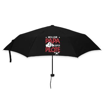 Cadeau papa meilleur papa pilote de drone - Parapluie standard - noir - Devant