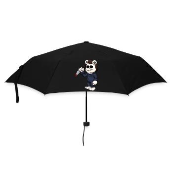 Teddy Bear Killer - Umbrella (small) - black - Front