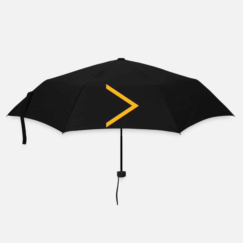 Yellow arrow - Umbrella (small) - black