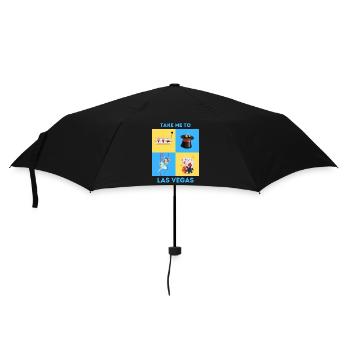 TAKE ME TO LAS VEGAS - Umbrella (small) - black - Front