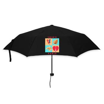 TAKE ME TO PARIS - Umbrella (small) - black - Front