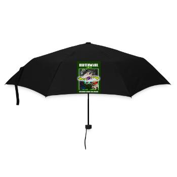 Hirtenwahl - Szene 04 - Mietling vs. guter Hirte - Regenschirm (klein) - Schwarz - Vorne