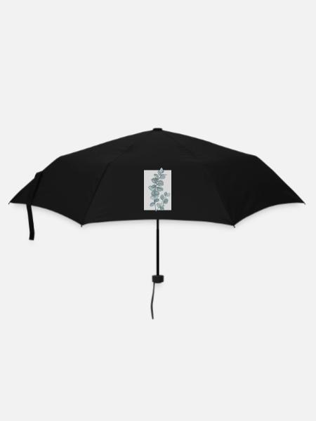 Pflanze - Regenschirm (klein) - Schwarz