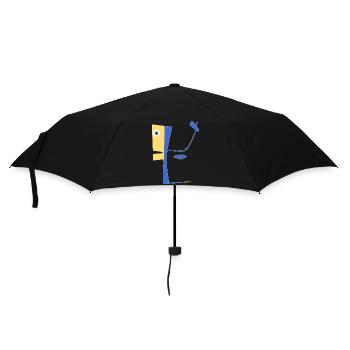 Unreal character - Umbrella (small) - black - Front