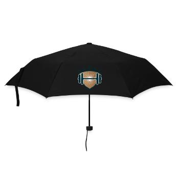 Hantelgewicht - Regenschirm (klein) - Schwarz - Vorne
