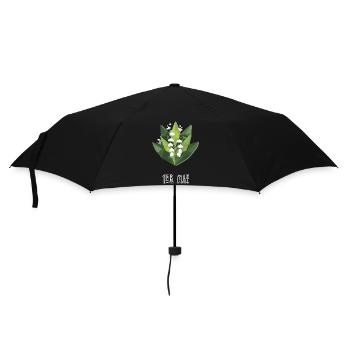 Lily of the valley of May 1st - Umbrella (small) - black - Front