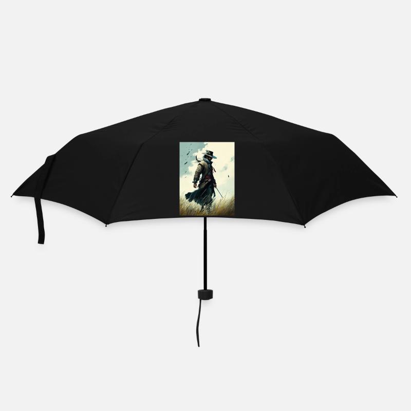 Samourai I - Parapluie standard - noir