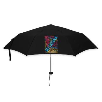 T-shirt Sicilia T-shirt nuage de mots Aci Catena - Parapluie standard - noir - Devant